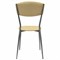 Стул для столовых, кафе, дома РС23, серебристый каркас, экокожа бежевая - фото 11342665