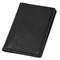 Обложка для паспорта и документов 7 в 1 натуральная кожа, без тиснения, черная, BRAUBERG, 238196 - фото 11345334
