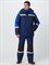 Костюм зимний Вектрон-2 СОП (тк.Смесовая,240) п/к, т.синий/черный/васильковый - фото 11361603
