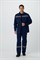 Костюм Экспертный-Люкс СОП (тк.Смесовая,210) брюки, т.синий - фото 11369706