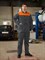 Костюм Аскет-1 (тк.Смесовая,210) брюки, т.серый/оранжевый - фото 11380714
