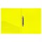 Папка на 2 кольцах BRAUBERG "Neon", 25 мм, внутренний карман, неоновая, желтая, до 170 листов, 0,7 мм, 227457 - фото 11383586