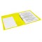 Папка на 2 кольцах BRAUBERG "Neon", 25 мм, внутренний карман, неоновая, желтая, до 170 листов, 0,7 мм, 227457 - фото 11383589