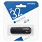Флеш-диск 32GB SMARTBUY Clue USB 2.0, черный, SB32GBCLU-K - фото 11383767