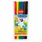 Фломастеры 6 ЦВЕТОВ CENTROPEN "Пингвины", смываемые, вентилируемый колпачок, 7790/6ET, 7 7790 0686 - фото 11390754