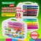 Фломастеры в суперкейсе эргономичные 12 цветов, наконечник-кисть, вентилируемый колпачок, BRAUBERG KIDS, 152184 - фото 11399490