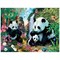 Картина стразами (алмазная мозаика) 40х50 см, ОСТРОВ СОКРОВИЩ "Панды", без подрамника, 662410 - фото 11650096