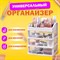 Органайзер для хранения косметики, канцтоваров, мелочей ТРИ УРОВНЯ, 26,6х17*23,5 см, DASWERK, 608477 - фото 11703815