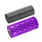 Массажные ролики для йоги и фитнеса 2 в 1, фигурный 33х14 см, цилиндр 33х10 см, фиолетовый/чёрный, DASWERK (ДАСВЕРК), 680026 - фото 11717975
