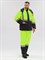 Костюм зимний Дорожник-Сигнал (тк.Смесовая,210) п/к, лимонный/черный - фото 11731972