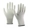 Перчатки нейлоновые с ПУ покрытием ладони, белые - фото 11810171