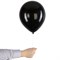 Шары воздушные 30 см, 100 штук, "ОДНОЦВЕТНЫЕ", чёрные, BRAUBERG KIDS, 591876 - фото 12107721
