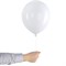 Шары воздушные 30 см, 100 штук, "ОДНОЦВЕТНЫЕ", белые, BRAUBERG KIDS, 591875 - фото 12108289