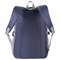 Рюкзак BRAUBERG HIGH SCHOOL универсальный, 3 отделения, "Райдер", синий, 46х31х18 см, 225523 - фото 12529895