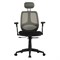 Кресло BRABIX "Saturn ER-400", с подголовником, комбинированное, черное/серое, 530871 - фото 12546026