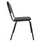 Стул для посетителей "Серна", черный каркас, кожзаменитель черный, СМ 7/22 К-01 - фото 12550883