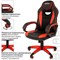 Кресло компьютерное BRABIX "Blaze GM-162", TW/экокожа, черное/красное, 532580, 7083508 - фото 12552031