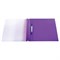 Скоросшиватель пластиковый с перфорацией BRAUBERG, А4, 140/180 мкм, фиолетовый, 226584 - фото 13107089