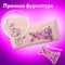 Пенал мягкий ЮНЛАНДИЯ, 2 отделения, полиэстер, "Bunny", розовый, 20х7х9 см, 228988 - фото 13107915