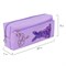 Пенал мягкий ЮНЛАНДИЯ, 2 отделения, полиэстер, "Bunny", фиолетовый, 20х7х9 см, 228989 - фото 13107926