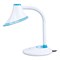 Настольная лампа / светильник SONNEN OU-608, на подставке, светодиодная, 5 Вт, белый/синий, 236669 - фото 13108881