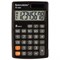 Калькулятор карманный BRAUBERG PK-865-BK (120x75 мм), 8 разрядов, двойное питание, ЧЕРНЫЙ, 250524 - фото 13110763