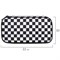 Пенал-органайзер BRAUBERG, 1 отделение, полиэстер, 22x11,5x6 см, "Black and White", 271572 - фото 13113170