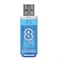 Флеш-диск 8 GB, SMARTBUY Glossy, USB 2.0, синий, SB8GBGS-B - фото 13124166