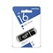 Флеш-диск 16 GB, SMARTBUY Glossy, USB 2.0, черный, SB16GBGS-K - фото 13124197