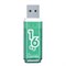 Флеш-диск 16 GB, SMARTBUY Glossy, USB 2.0, зеленый, SB16GBGS-G - фото 13124202