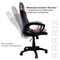 Кресло компьютерное BRABIX "Rider EX-544", экокожа черная/ткань красная, 531583 - фото 13125715