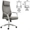 Кресло офисное BRABIX PREMIUM "Jazz EX-757", синхромеханизм, алюминий, экокожа, серое, 532490 - фото 13127003