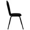 Стул для посетителей РС02М, черный каркас, ткань черная - фото 13127927