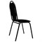 Стул для посетителей РС02М, черный каркас, ткань черная - фото 13127928