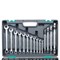 Набор автоинструментов 88 предметов, STELS, 1/4", 1/2", CrV, головки, биты, ключи, кейс, 14109 - фото 13135429