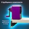 Точилка механическая BRAUBERG ULTRA для чернографитных и цветных карандашей, крепление к столу, цвет корпуса сиреневый с черным, 271341 - фото 13164338