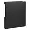 Папка на 2 кольцах, ПРОЧНАЯ, картон/ПВХ, BRAUBERG "Office", ЧЕРНАЯ, 35 мм, до 180 листов, 271844 - фото 13164379