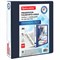 Папка ПАНОРАМА на 4 кольцах, ПРОЧНАЯ, картон/ПВХ, BRAUBERG "Office", СИНЯЯ, 65 мм, до 400 листов, 271851 - фото 13164435