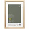 Рамка 21х30 см небьющаяся, аналог IKEA, багет 12 мм дерево, BRAUBERG "Woodray", цвет натуральный, 391360 - фото 13164546