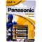 Батарейка Panasonic Alkaline LR03 AAA 1.5В бл/4 щелочная - фото 13193835