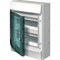 Навесной распределительный щит ABB пластиковый прозрачная дверь Mistral65 с клеммами - фото 13215585