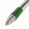 Ручка шариковая масляная с грипом BRAUBERG "Max-Oil", ЗЕЛЕНАЯ, игольчатый узел 0,7 мм, линия письма 0,35 мм, 142144 - фото 13244034