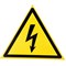 Наклейка Контур Лайн Опасность поражения электротоком - фото 13249579