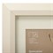 Рамка 15х21 см с паспарту 10х15 см небьющаяся, аналог IKEA, багет 26 мм, МДФ, BRAUBERG "Zool", цвет слоновая кость, 391374 - фото 13321110