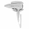 Фен для волос настенный BRAYER BR3021BK, 2000 Вт, пластик, 2 скорости, 2 температурных режима, черный - фото 13337790