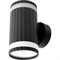 Настенный светильник FERON hl3690 olympus 12w, 230v, 2хgx53, чёрный ip20 - фото 13341492