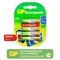 Батарейки аккумуляторные GP, AAA (HR03), Ni-Mh, 930 mAh, 4 шт. (ПРОМО 3+1), блистер, 100AAAHC3/1 - фото 13562847