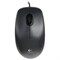 Мышь проводная LOGITECH M100, USB, 2 кнопки + 1 колесо-кнопка, оптическая, черно-серая - фото 13562919