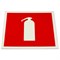 Знак пожарной безопасности "Огнетушитель", 200х200х2 мм, фотолюминесцентный, пластик, F04 - фото 13563381