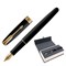 Ручка перьевая PARKER "Sonnet Core Matt Black GT", корпус черный матовый лак, позолоченные детали, черная, 1931516 - фото 13570878
